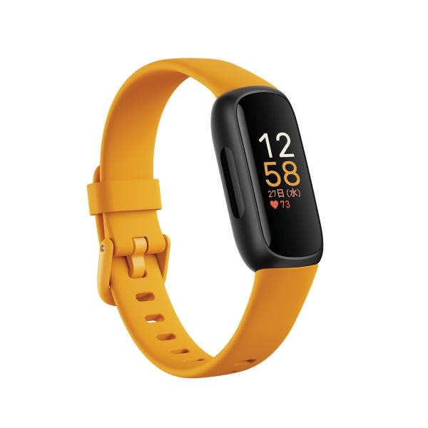 【ラッピング可】【新品】Fitbit フィットビット フィットネストラッカー Inspire 3 FB424BKYW-FRCJK