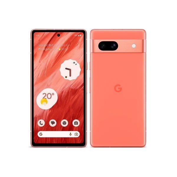 【ラッピング可】【即日発送】【安心！当社1ヶ月保証付き】【整備済品】Google Pixel 7a 128GB Coral コーラル SIMフリー