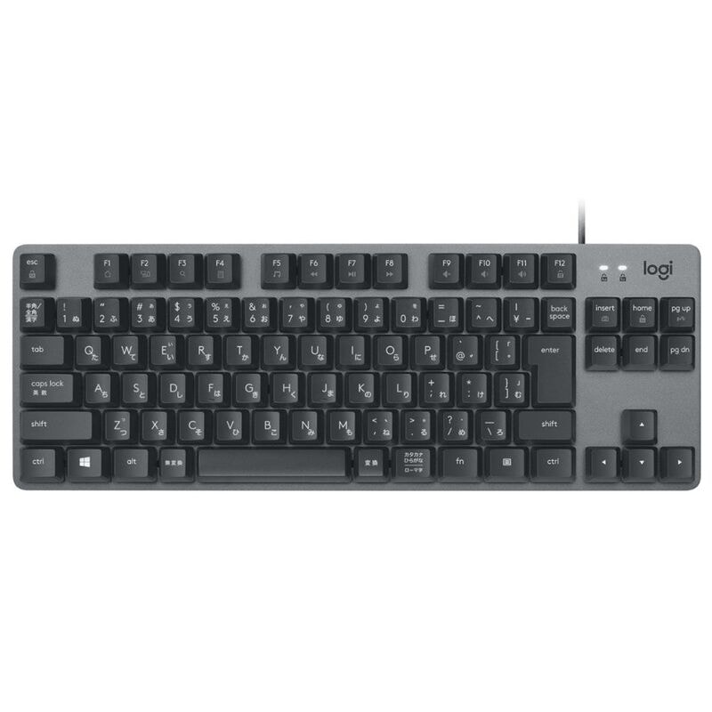 【新品】Logicool ロジクール メカニカル有線キーボード TKL Mechanical Keyboard K835-Linear K835GPR 赤軸 グラファイト