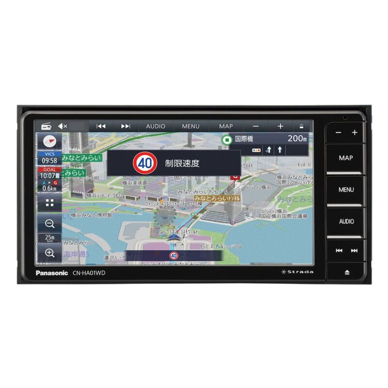 新品】Panasonic パナソニック 7V型カーナビ ストラーダ CN-HA01WD 