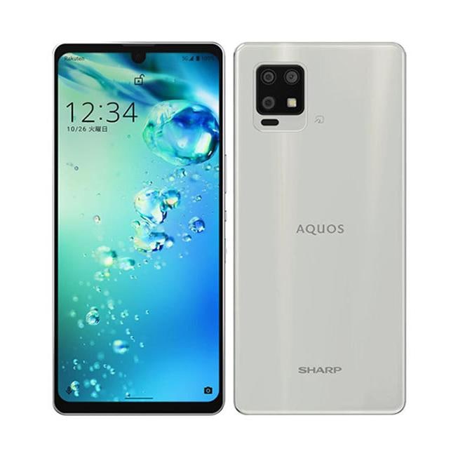 【ラッピング可】【即日発送】【国内版】【新品】SHARP シャープ AQUOS zero6 SH-RM18 楽天版 ホワイト SIMロック解除品