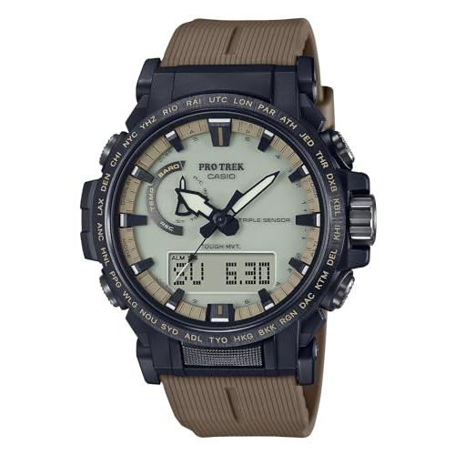 【新品】CASIO カシオ プロトレック Climber Line PRW-61LD-5JF メンズ ダークコヨーテカラー