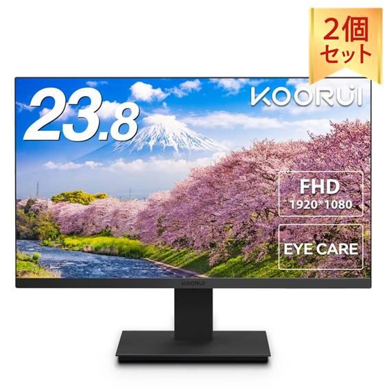 【即日発送】【新品】KOORUI モニター 23.8インチ 24N1A ディスプレイ