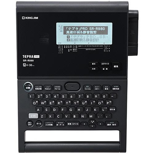 【ラッピング可】【新品】KINGJIM テプラ PRO SR-R980 通販セット TH-SR-R980C