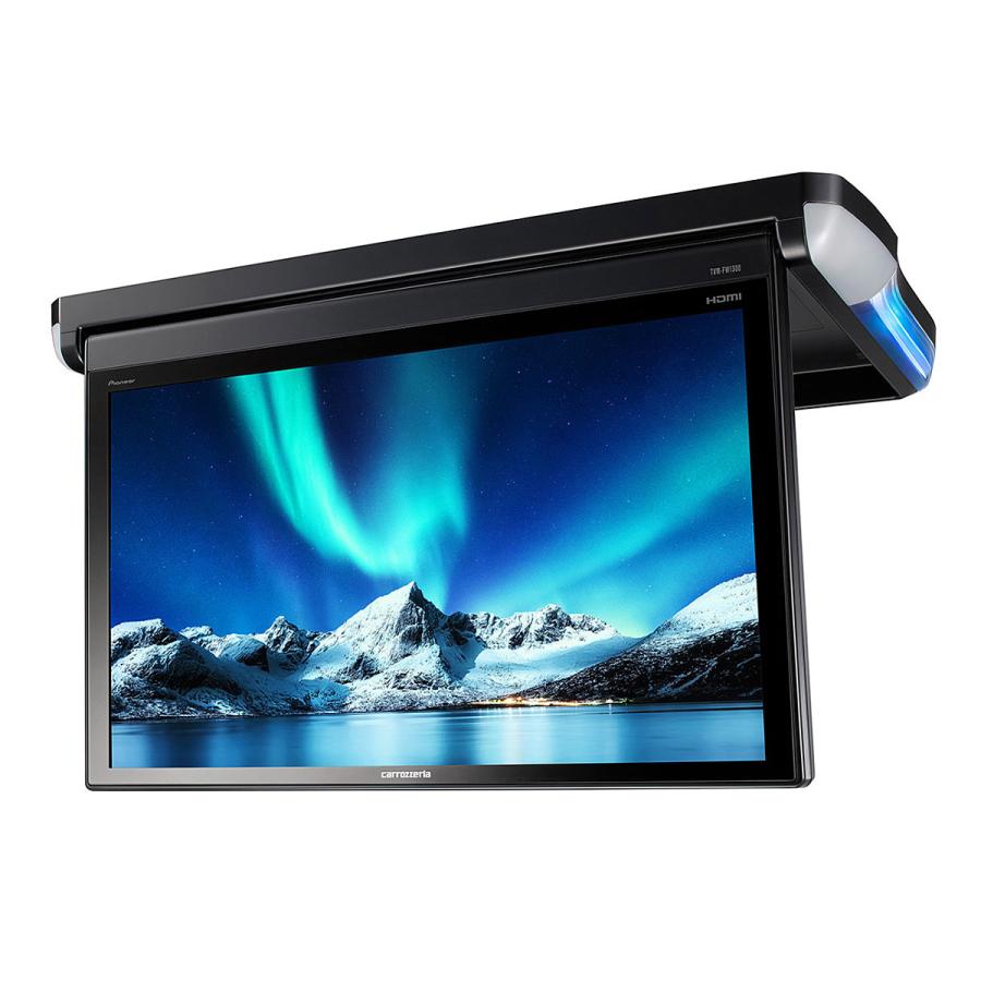 【新品】PIONEER パイオニア 13.3V型フルHDフリップダウンモニター TVM-FW1300-2-B ブラック