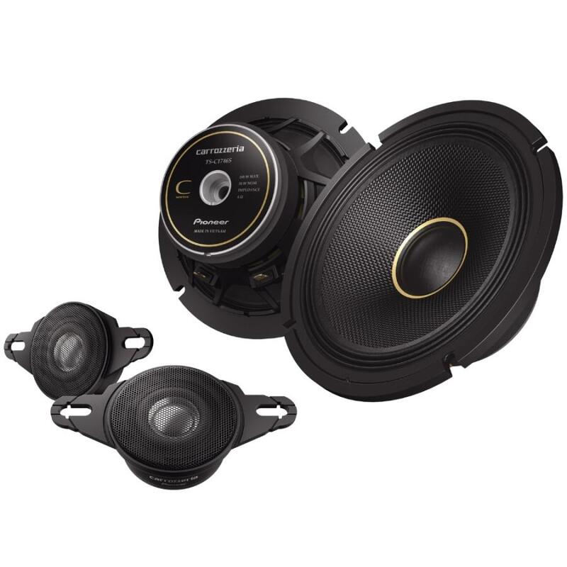 【新品】 パイオニア(Pioneer) 17cmセパレート2ウェイスピーカー カロッツェリア TS-C1746S