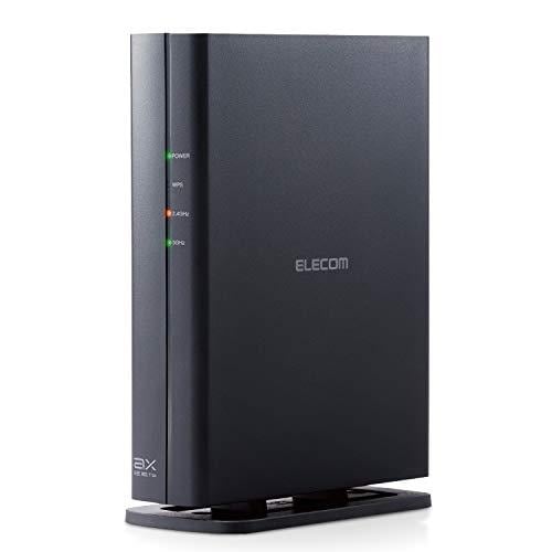 【新品】ELECOM エレコム WiFiルーター 無線LAN WRC-X1800GS-B