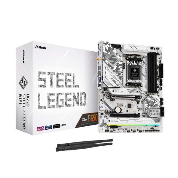 【ラッピング可】【即日発送】【新品】ASRock マザーボード B650 Steel Legend WiFi