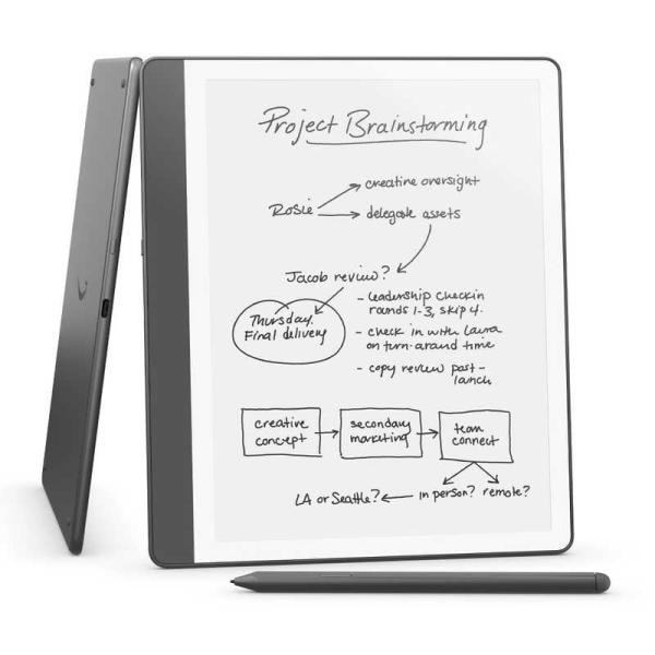 【ラッピング可】【新品】Amazon アマゾン Kindle Scribe Notebook Design タングステン B0CZ9SM25P