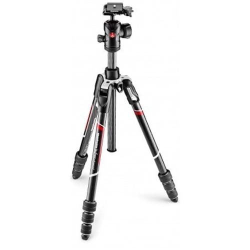 【新品】Manfrotto マンフロット befree アドバンス カーボンT三脚キット MKBFRTC4-BH ブラック
