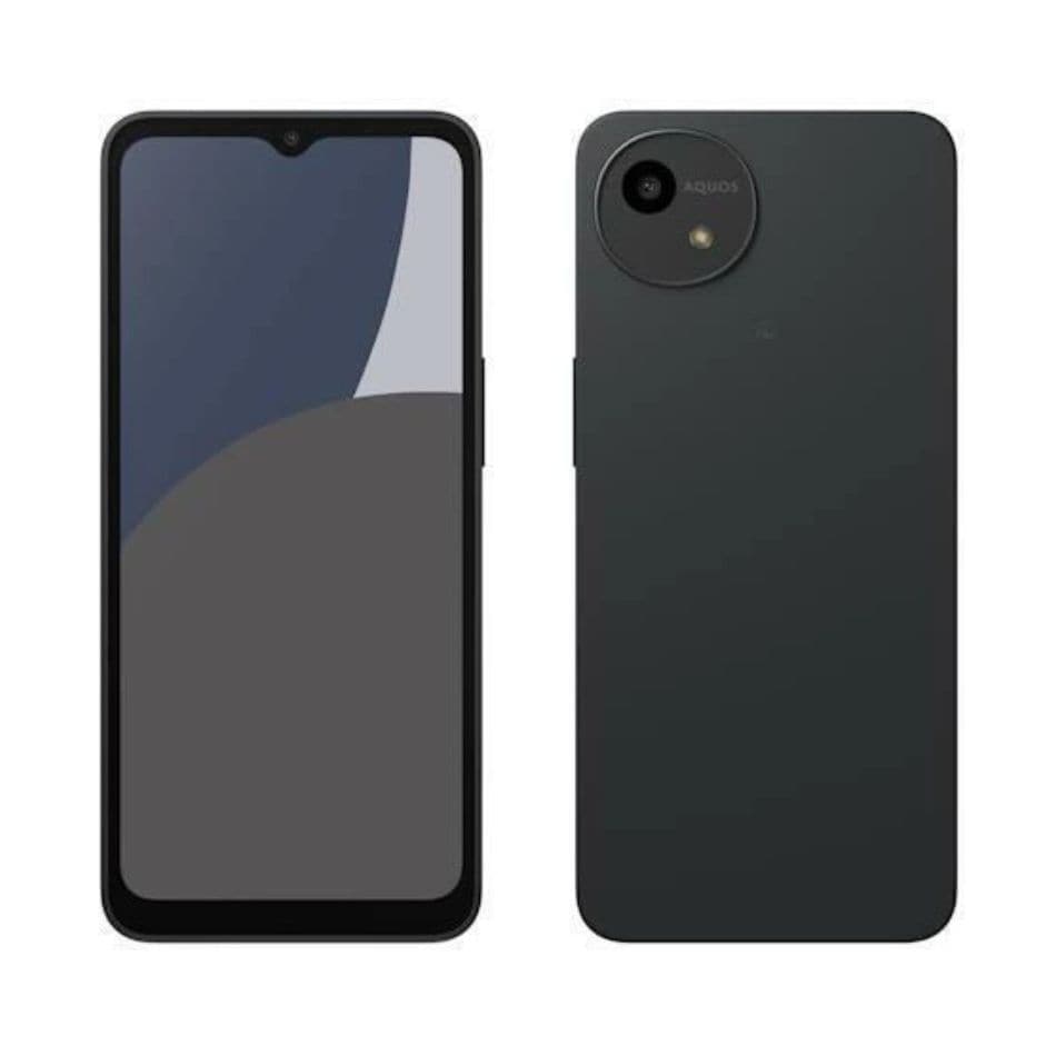 【ラッピング可】【即日発送】【並行輸入品】【新品】SHARP シャープ AQUOS スマホ  wish4 SH-M27 ブラック  SIMフリー