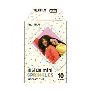 【ラッピング可】【即日発送】【新品】FUJIFILM チェキ インスタントフィルム カラー instax mini SPRINKLES 1パック 10枚入