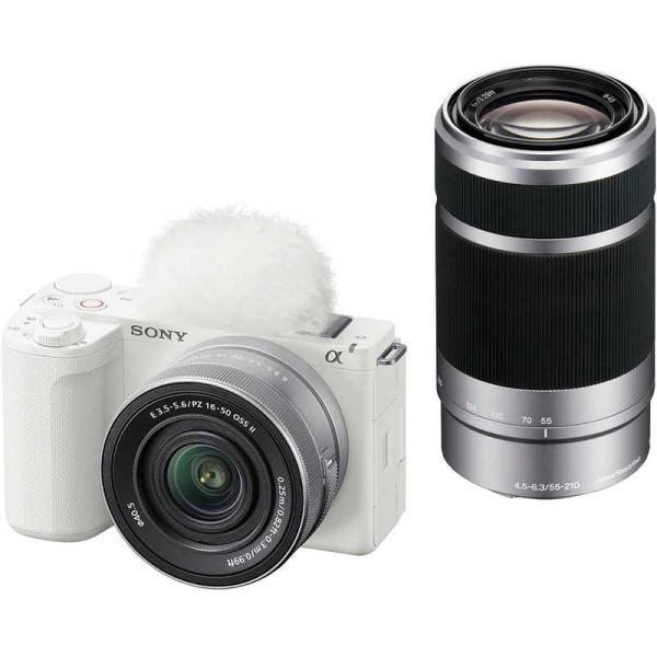 【ラッピング可】【新品】SONY ソニー VLOGCAM ZV-E10M2X ダブルズームレンズキット ホワイト