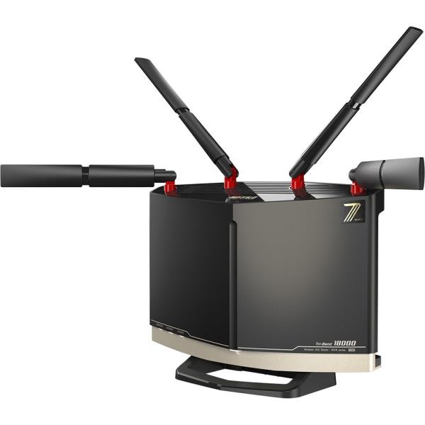 【即日発送】【新品】BUFFALO バッファロー 無線ルーター AirStation WXR18000BE10P/D グラファイトブラック
