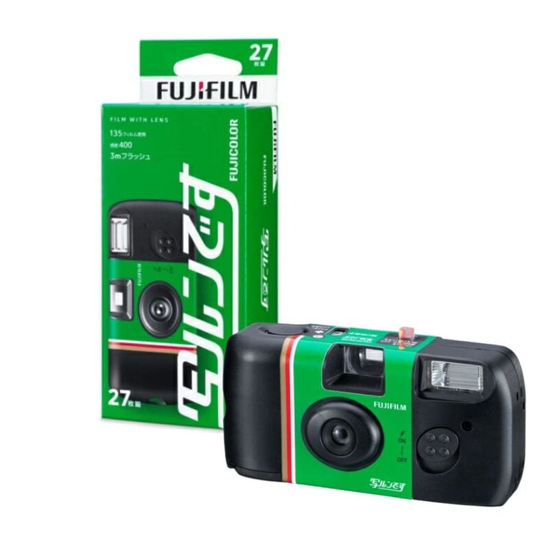 【ラッピング可】【新品】FUJIFILM 富士フイルム 写ルンです LF JDV1 SP FL 27SH 1 27枚撮り