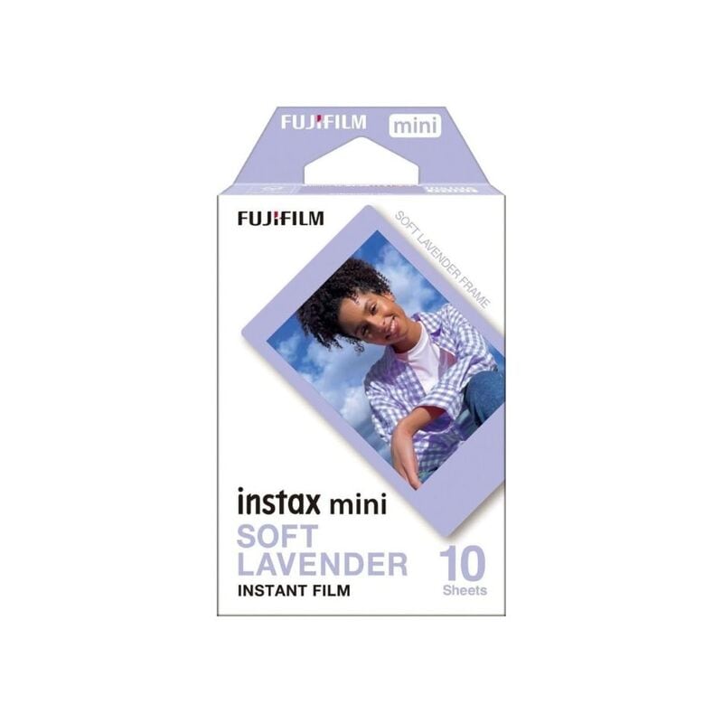 【新品】FUJIFILM 富士フイルム インスタントカメラ チェキ用フィルム INSTAX MINI Film ソフトラベンダー 10枚入
