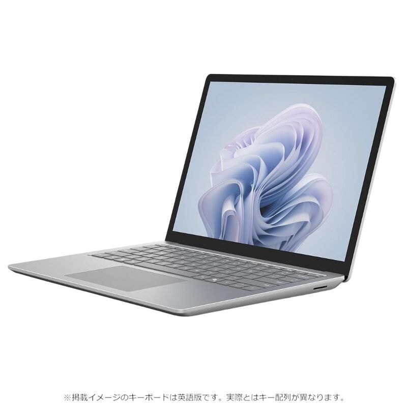 【新品】Microsoft マイクロソフト ノートパソコン Surface Laptop 6 Office無し ZJQ-00045 プラチナ
