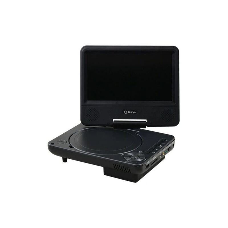 【新品】YAMAZEN 山善 ポータブルDVDプレーヤー Qriom キュリオム CPD-N70-B ブラック