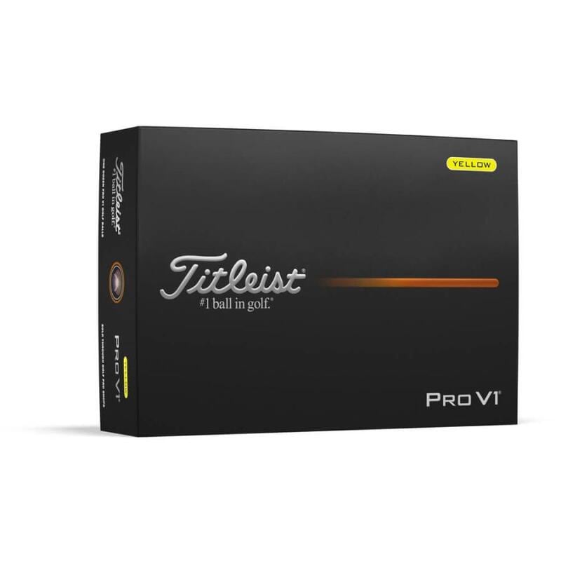 【ラッピング可】【即日発送】【新品】Titleist タイトリスト ゴルフボール PRO V1 ローナンバー 2025年モデル イエロー