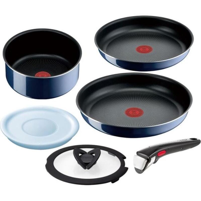 【ラッピング可】【即日発送】【新品】T-fal ティファール フライパンセット インジニオ・ネオ ロイヤルブルー・インテンス セット6