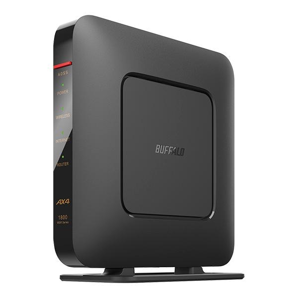 【新品】BUFFALO バッファロー 無線LANルーター AirStation WSR-1800AX4P-BK ブラック