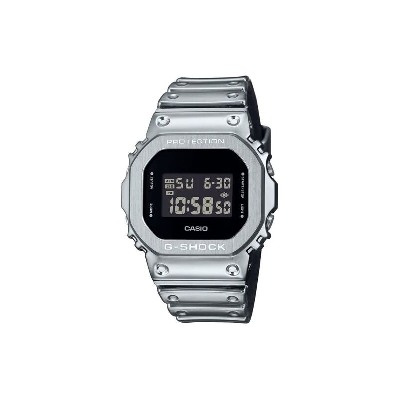 【ラッピング可】【即日発送】【新品】CASIO カシオ 腕時計 G-SHOCK FINE METALLIC SERIES GM-5600YM-8JF シルバー