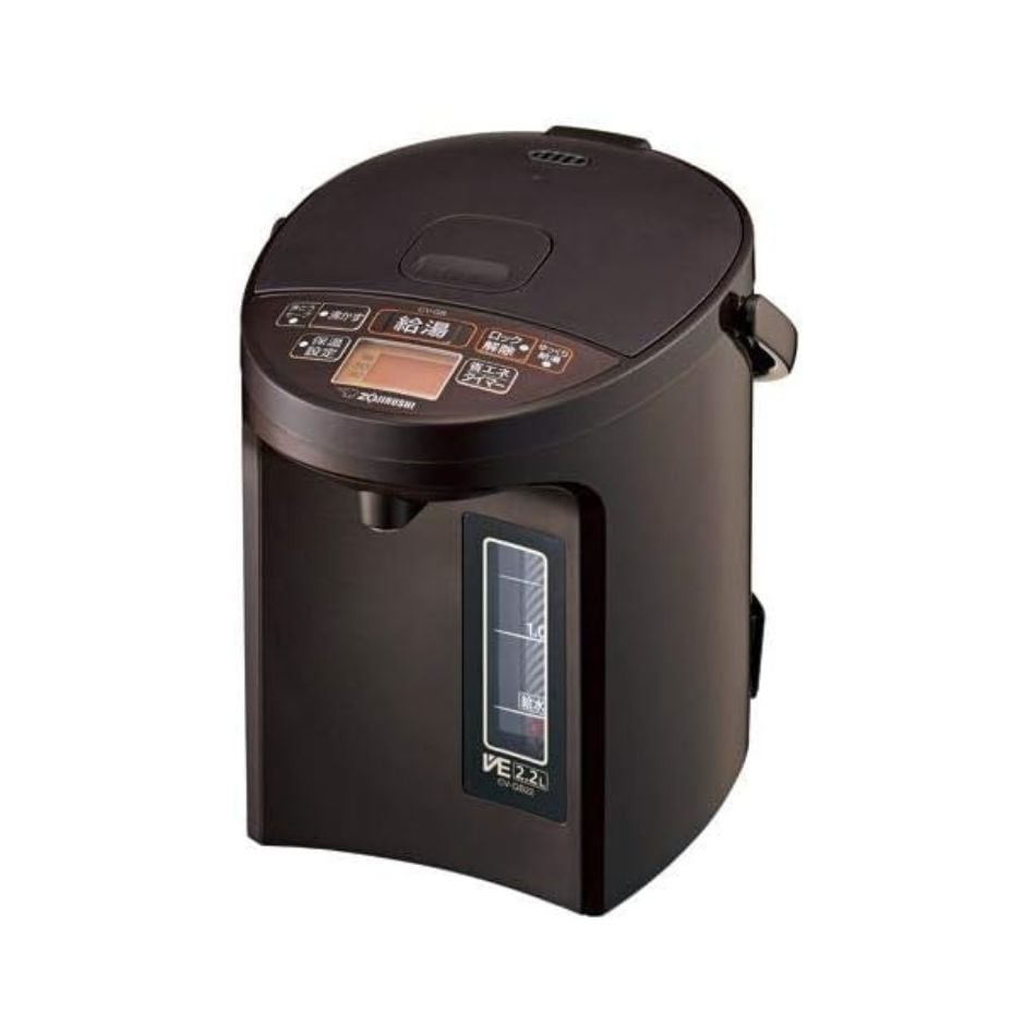 【ラッピング可】【即日発送】【新品】ZOJIRUSHI 象印 VE電気まほうびん 2.2L CV-GB22-TA ブラウン