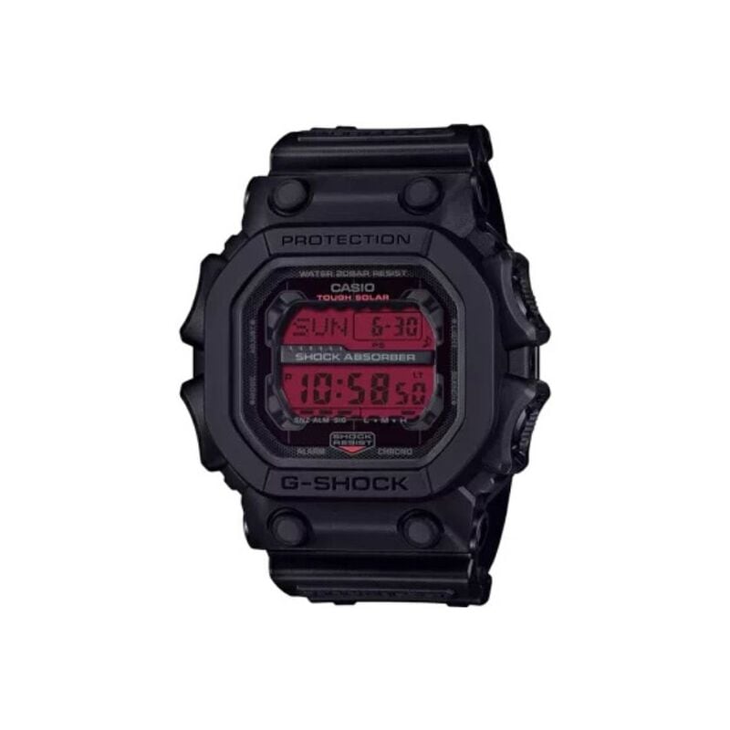 【新品】CASIO カシオ メンズ 腕時計 タフソーラー GXW GX-56 SERIES GX-56BBR-1JF ブラック レッド