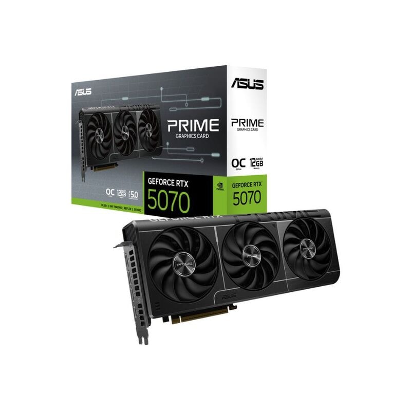 【ラッピング可】【即日発送】【新品】ASUS エイスース グラフィックボード PRIME-RTX5070-O12G PCIExp 12GB