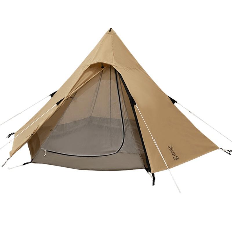 【新品】DOD ディーオーディー ワンポールテント S タン T3-44-TN