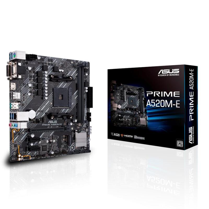 【新品】ASUS エイスース マザーボード AMD A520 PRIME A520M-E MicroATX