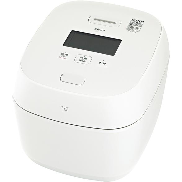 【新品 箱不良・シュリンク破れ品】ZOJIRUSHI 象印 炊飯器 炎舞炊き 絹白 NW-FC18-WZ ホワイト