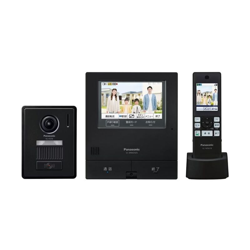 【新品】Panasonic パナソニック 外でもドアホン VL-SWD505KFK マットブラック