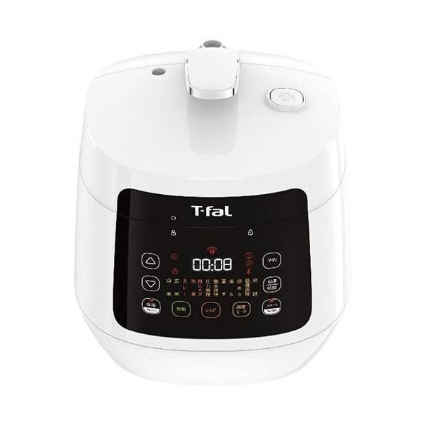 【新品】ティファール T-FAL 電気圧力鍋 ラクラ クッカー コンパクト ホワイト 3L CY3511JP