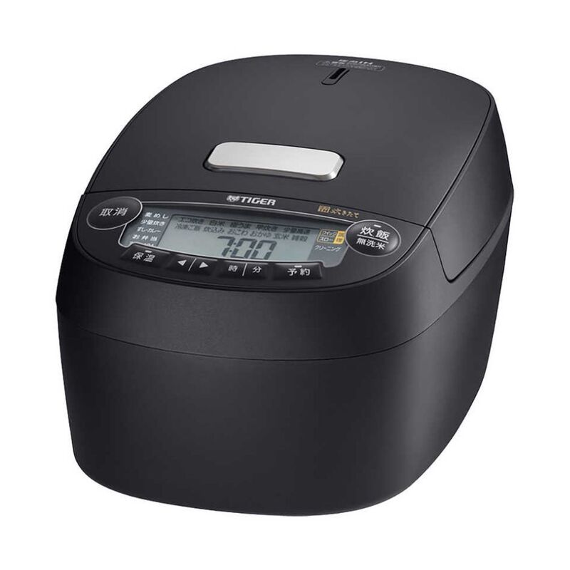 【即日発送】【新品】TIGER タイガー魔法瓶 炊きたて 圧力IHジャー炊飯器 5.5合 JPV-S100-KO オフブラック