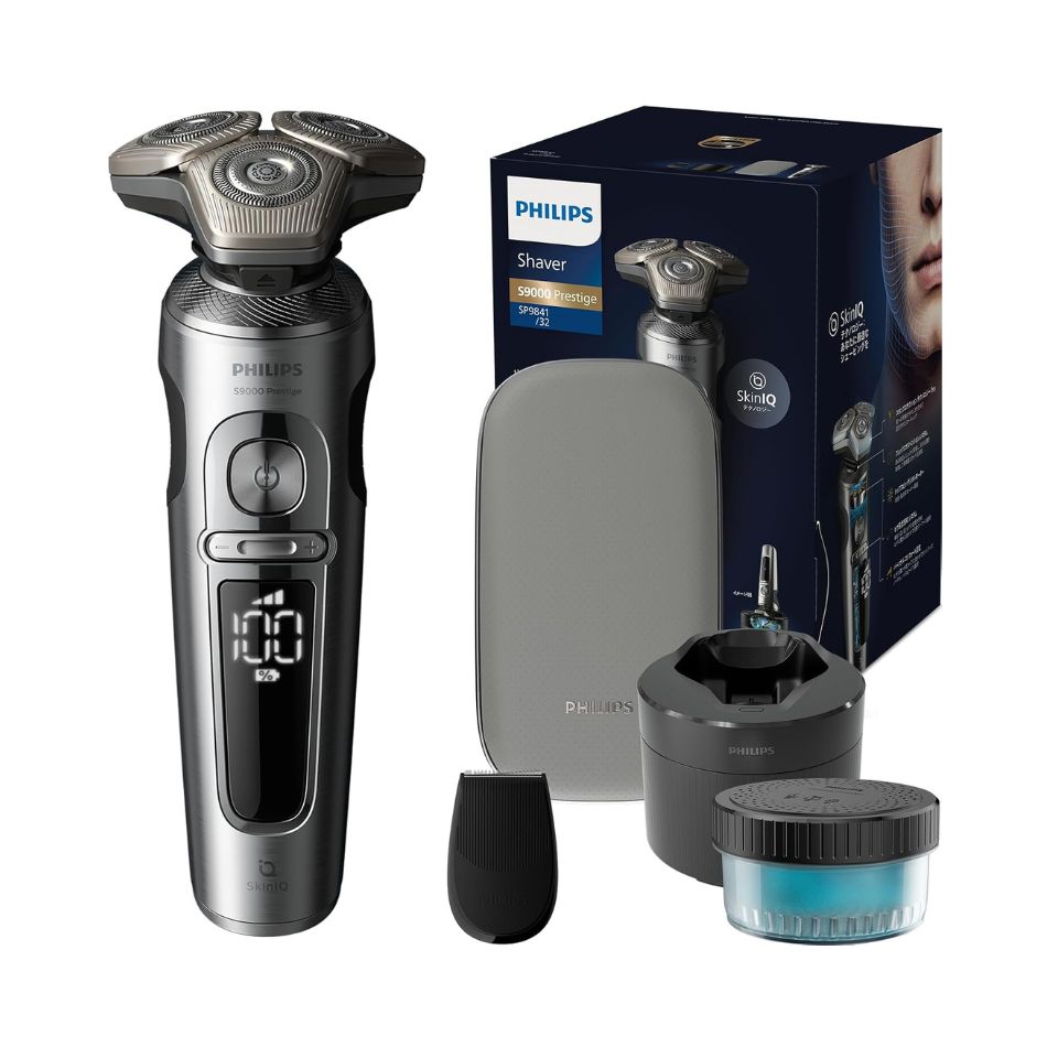 【ラッピング可】【即日発送】【新品】PHILIPS フィリップス 電動シェーバー 9000シリーズ プレステージ メンズ 72枚刃 SP9841/32
