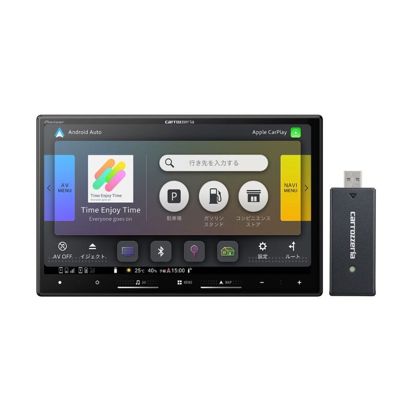 【新品】pioneer パイオニア カーナビ 8V型ラージサイズモデル 楽ナビ AVIC-RL722-DC