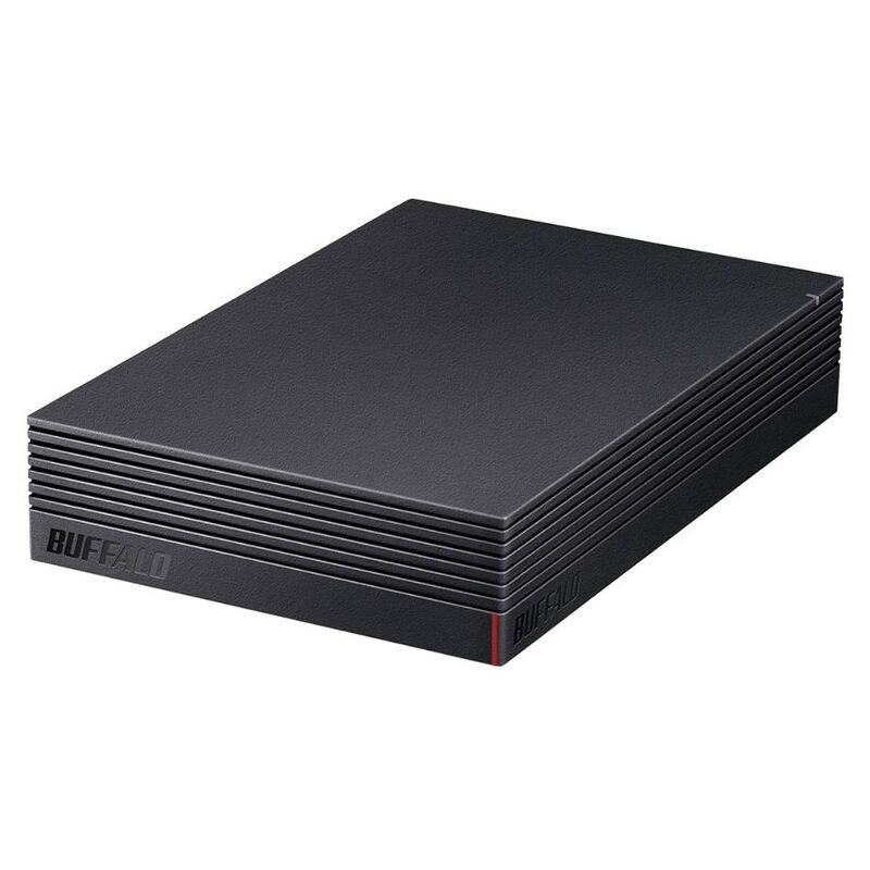 【新品】BUFFALO バッファロー 外付けHDD 4TB HD-EDC4U3-BA ブラック