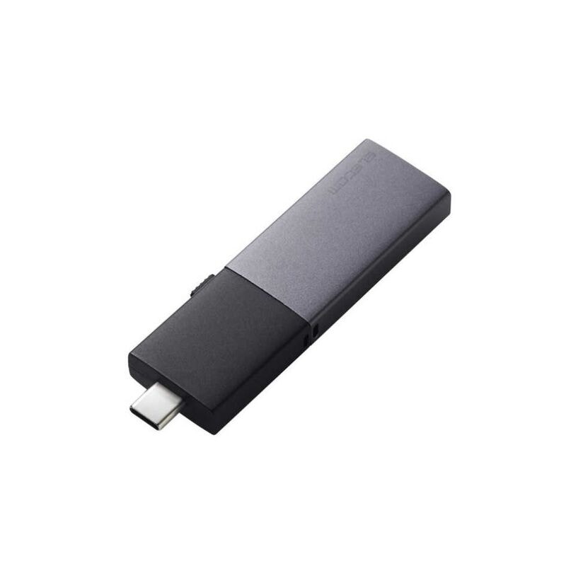 【ラッピング可】【即日発送】【新品】Elecom エレコム USBメモリ型 外付けSSD 1TB ESD-EWC1000GBK ブラック