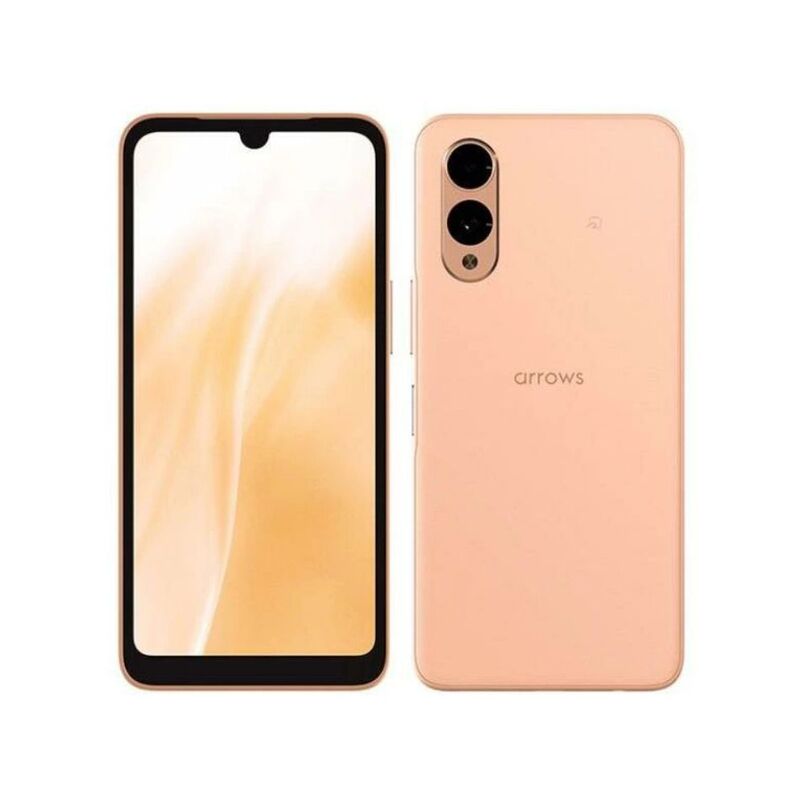 【ラッピング可】【即日発送】【国内版】【新品】FUJITSU 富士通 スマホ arrows We2 Softbank版 A402FC ライトオレンジ SIMロック解除品