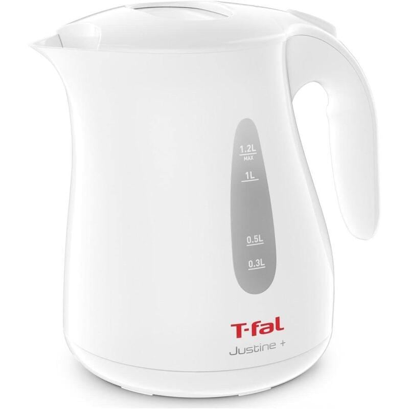 【新品】T-fal ティファール 電気ケトル ジャスティン プラス 1.2L KO4901JP ホワイト