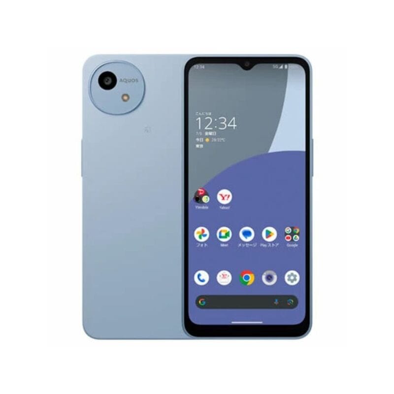 【ラッピング可】【即日発送】【国内版】【新品】SHARP シャープ スマホ AQUOS wish4 A402SH Y!mobile ブルー SIMロック解除品