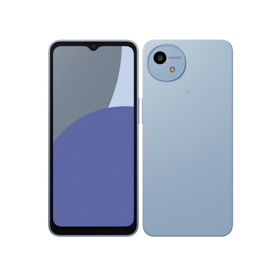 【ラッピング可】【即日発送】【国内版】【新品】SHARP シャープ スマホ AQUOS wish4 SH-M27 ブルー SIMフリー