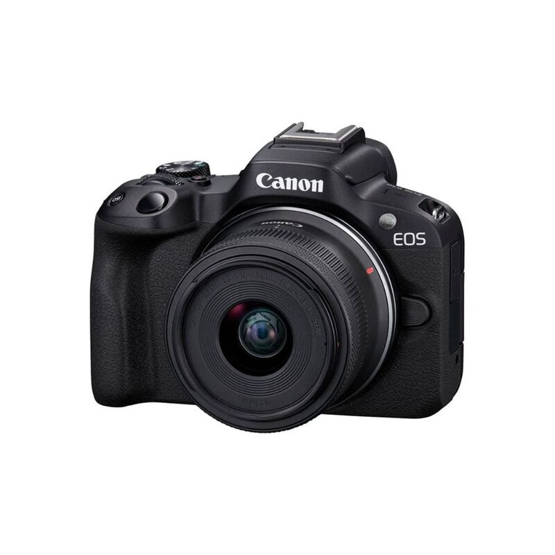 【ラッピング可】【即日発送】【新品 保証開始済み品】CANON キヤノン ミラーレスカメラ EOS R50 RF-S18-45 IS STM レンズキット ブラック