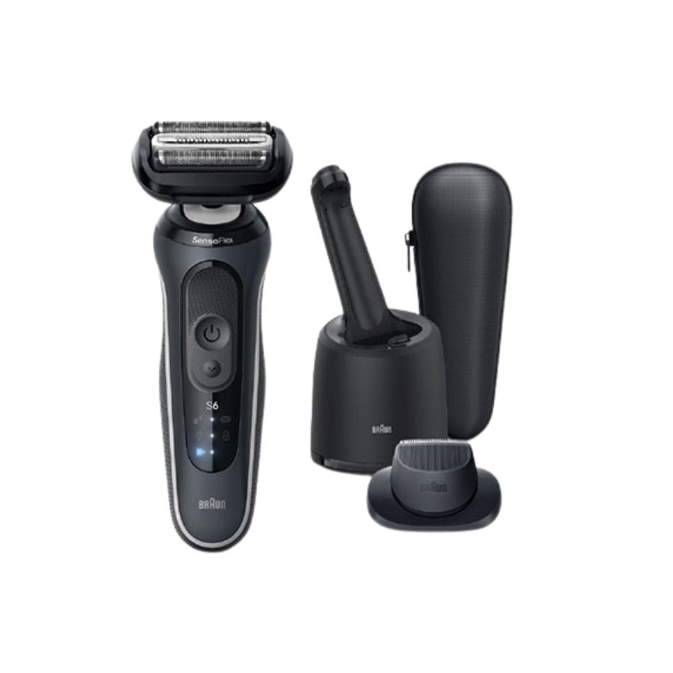 【ラッピング可】【即日発送】【新品】BRAUN ブラウン 男性用電気シェーバー シリーズ6 62-G7200cc グレー
