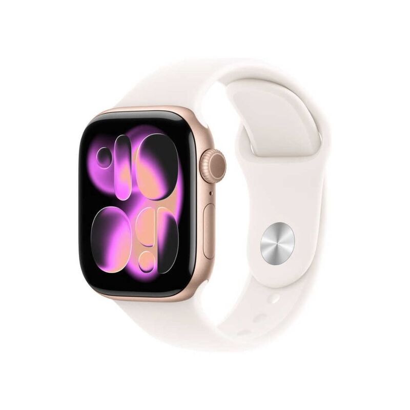 【ラッピング可】【即日発送】【新品】Apple アップル Watch Series 11 GPSモデル 42mm MEU04J/A ローズゴールド スポーツバンド