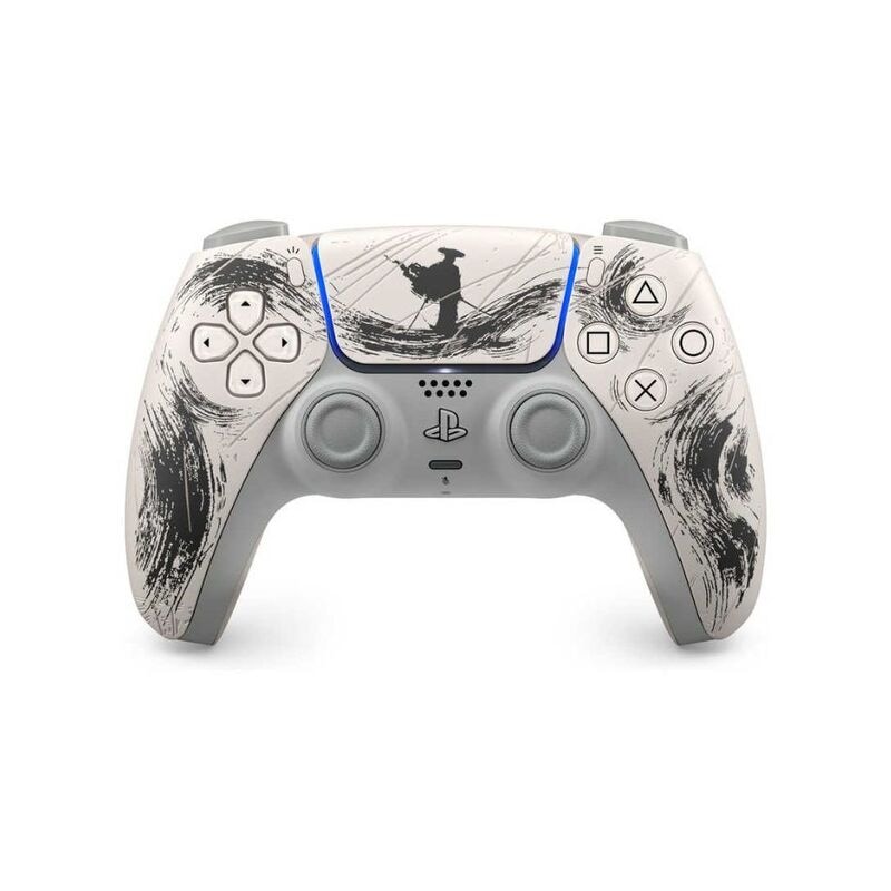 【ラッピング可】【即日発送】【新品】SIE PlayStation5 PS5 DualSense ワイヤレスコントローラー “Ghost of Yotei“ ブラック リミテッドエディション CFI-ZCT1JZ8