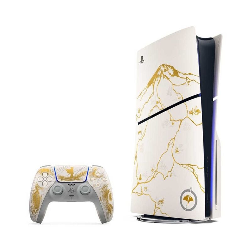 【ラッピング可】【即日発送】【新品】SIE PS5 PlayStation5 プレイステーション5 2025年版 Slimモデル Ghost of Yotei ゴールド リミテッドエディション 1TB CFIJ-10029