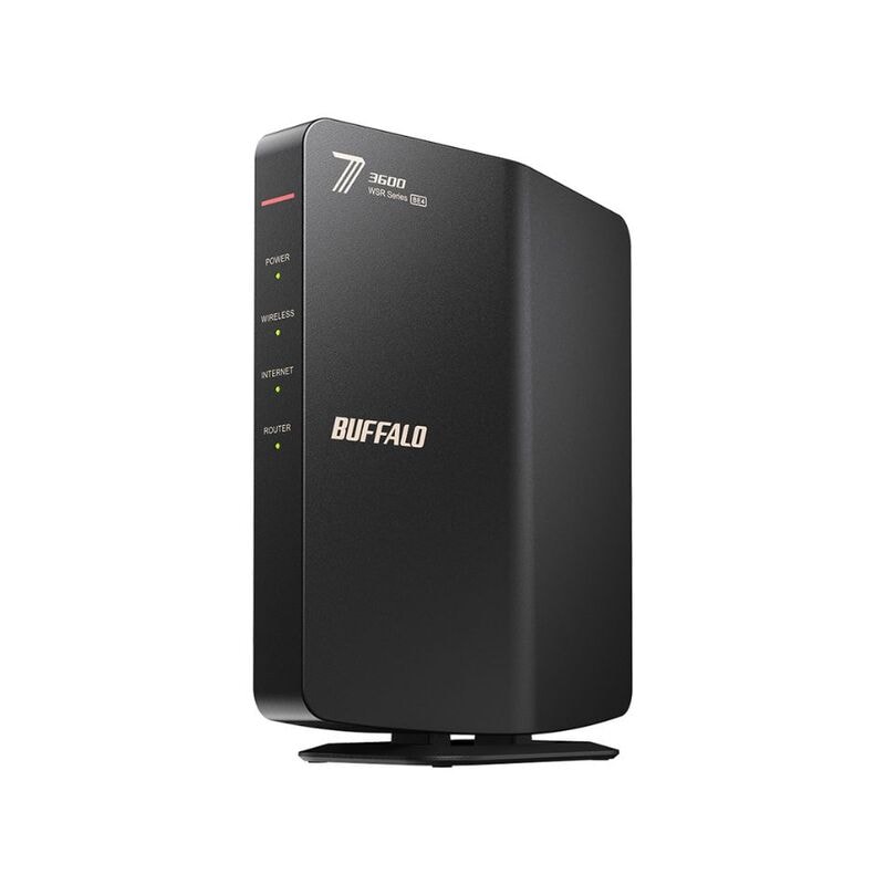【即日発送】【新品】BUFFALO バッファロー デュアルバンドWi-Fiルーター AirStation WSR3600BE4P/CBK ブラック