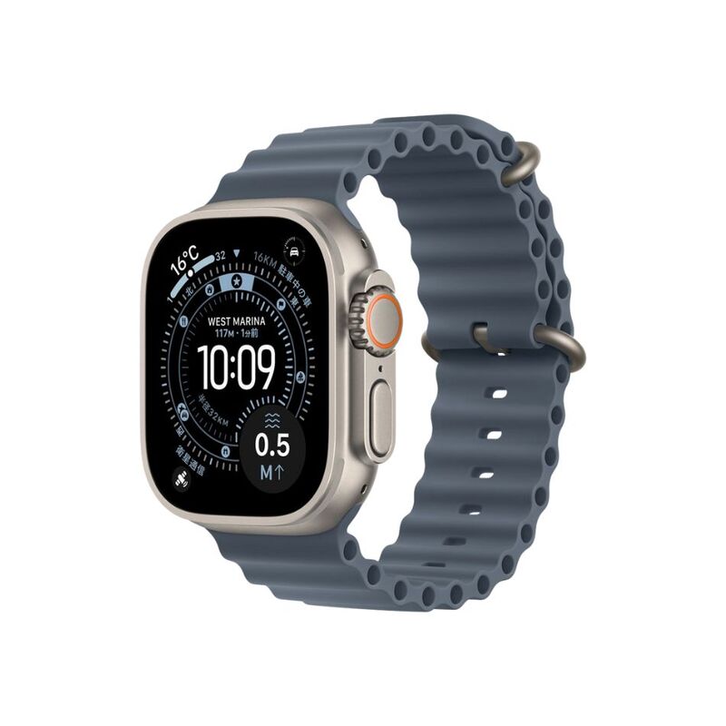 【ラッピング可】【即日発送】【新品】Apple アップル Watch Ultra 3 GPS+Cellularモデル 49mm MEWH4J/A ナチュラル・アンカーブルーオーシャンバンド
